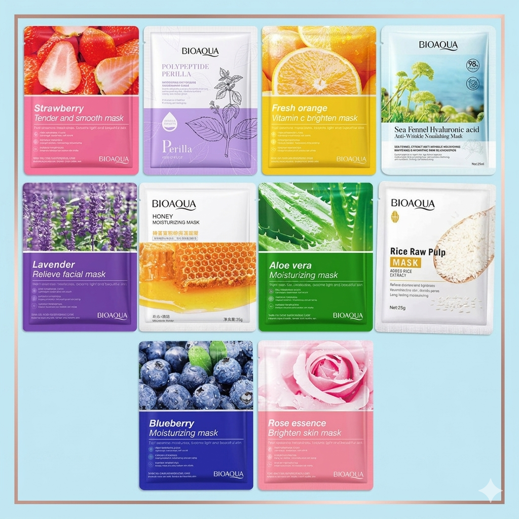 Sheet mask Deal (pack of 10)